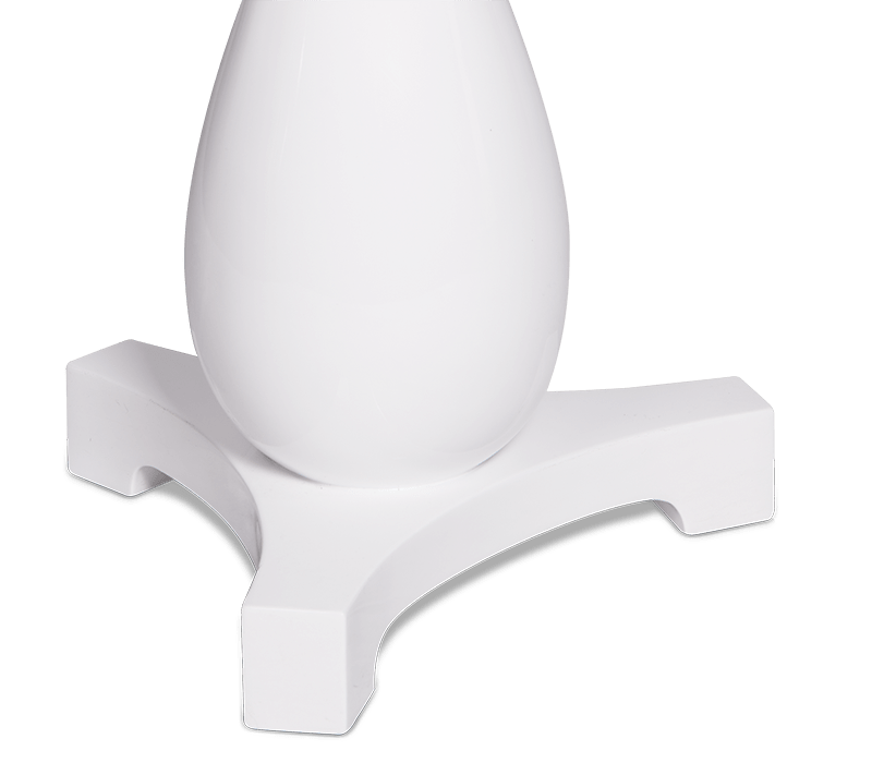 0-262 Белый приставной столик Hudson Boca Do Lobo  - Вид №1