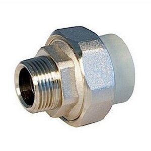 Муфта FV-PLAST с переходом на металл разьемная с НР 40х1"1/4