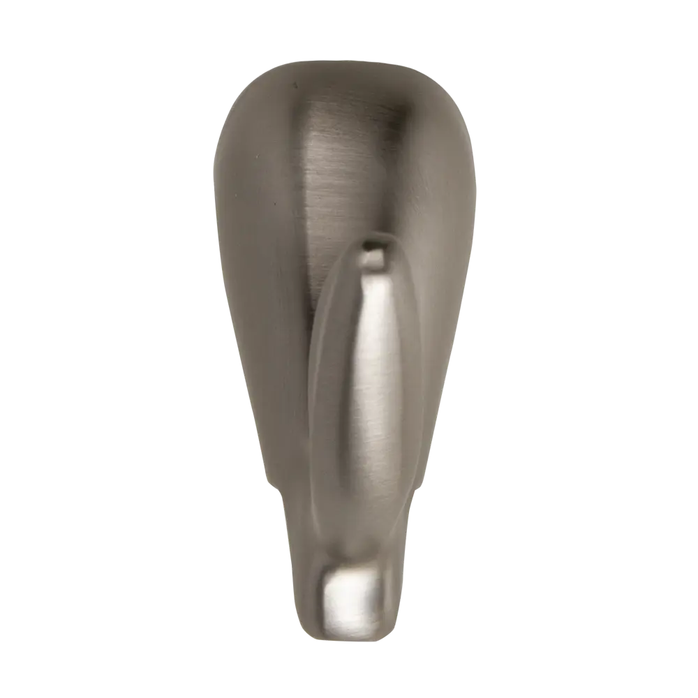 Крючок мебельный Ajax MB-LM/K-001 5x5.8x1 см цвет матовый никель STLM-2060140 - Вид №1