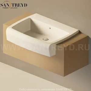 Flaminia UNA Консоль для раковины от 200 до 240 см коричневая UNA75C2.7503