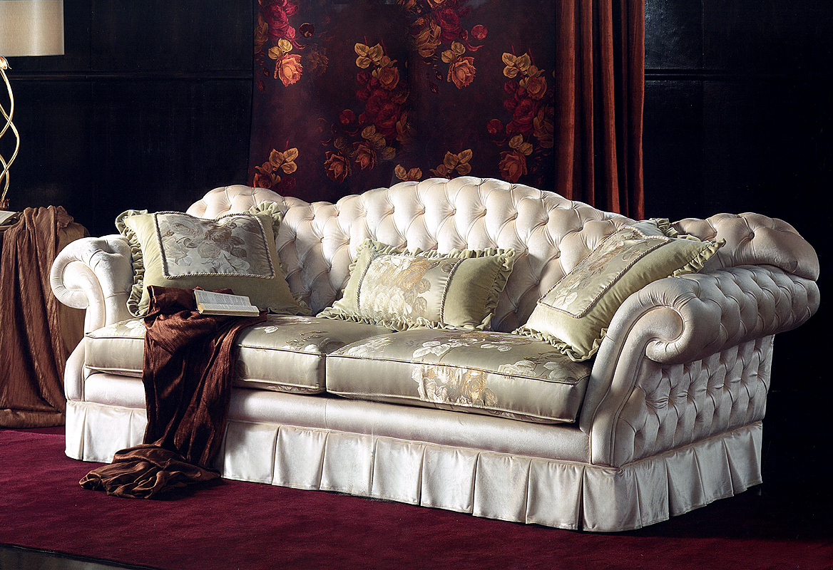 Диван  BEDDING FLORIDA 3POSTI Beverly