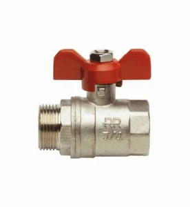 Кран шаровый 1/2 RR_гш бабочка 365МF 365МF