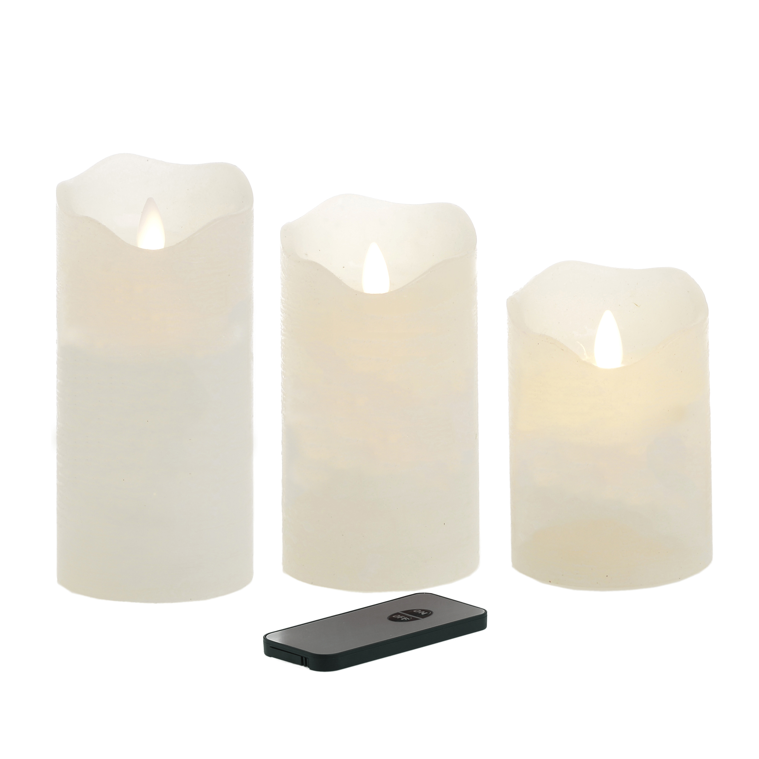 3880136.0015 ФОНАРЬ-СВЕЧА С LED, НАБОР 3 ШТ TO4ROOMS  - Вид №1