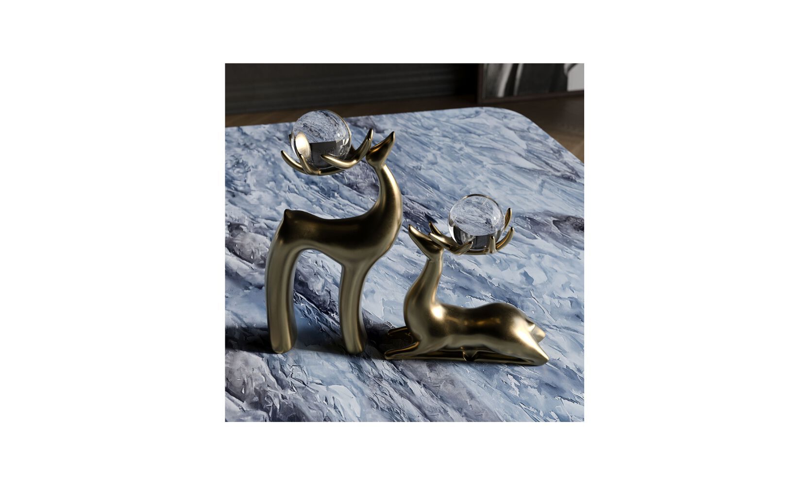 Керамические безделушки GIULIA GRILLO I CERVI DI CRISTALLO ARCH-00018832 - Вид №2