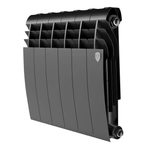 Royal Thermo BiLiner B 350 - биметаллический радиатор 6 секций черный 89426224