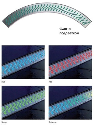 Полукруглый канал  для душа L=1090*1090 мм, R=540 мм, с фланцем, сифон 50 мм, установочная высота 105-160 мм ACO Полукруглые каналы 38789 - Вид №1