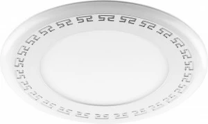 Светильник светодиодный встраиваемый с белой подсветкой 15,7 см белый 4000K "Армстронг" 29596 FERON ДИЗАЙНЕРСКИЕ 00-3955191 Белый