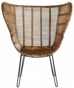 Gianfranco Ferré Home Кресло из ротанга с высокой спинкой