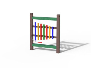 Рециркулированная пластиковая игровая панель