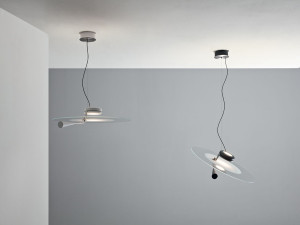 Стеклянный подвесной светильник