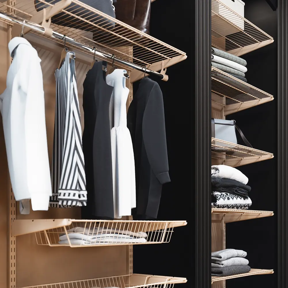 LARVIJ Корзина-полка для системы хранения 60.3x11.8x40.6 см 84804132 STLM-0055425 - Вид №6