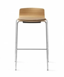 Dauphin Барный стул высокий с подставкой для ног Fiore Fi 7596