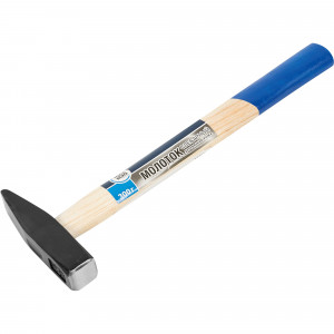 82214403 Молоток кованый, 300 г, деревянная рукоятка