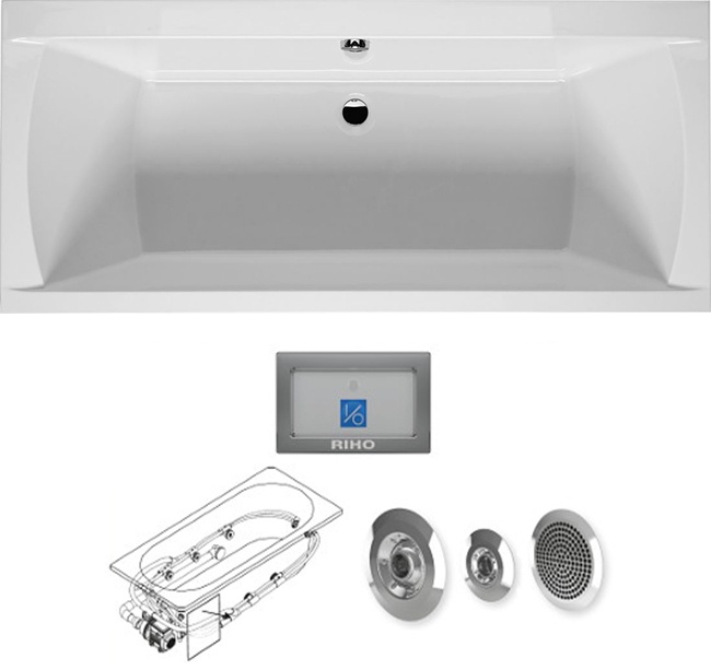 BA6900500000000_top1 Ванна Riho Julia Santreyd - Вид №2