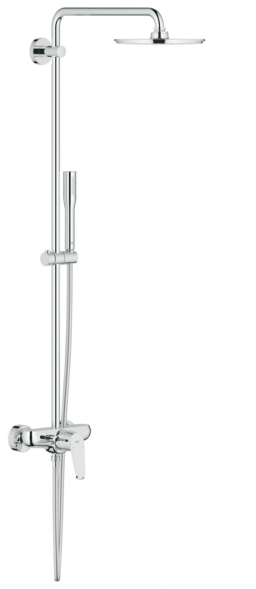 Душевая система GROHE Euphoria 210 со смесителем, хром (23058003)