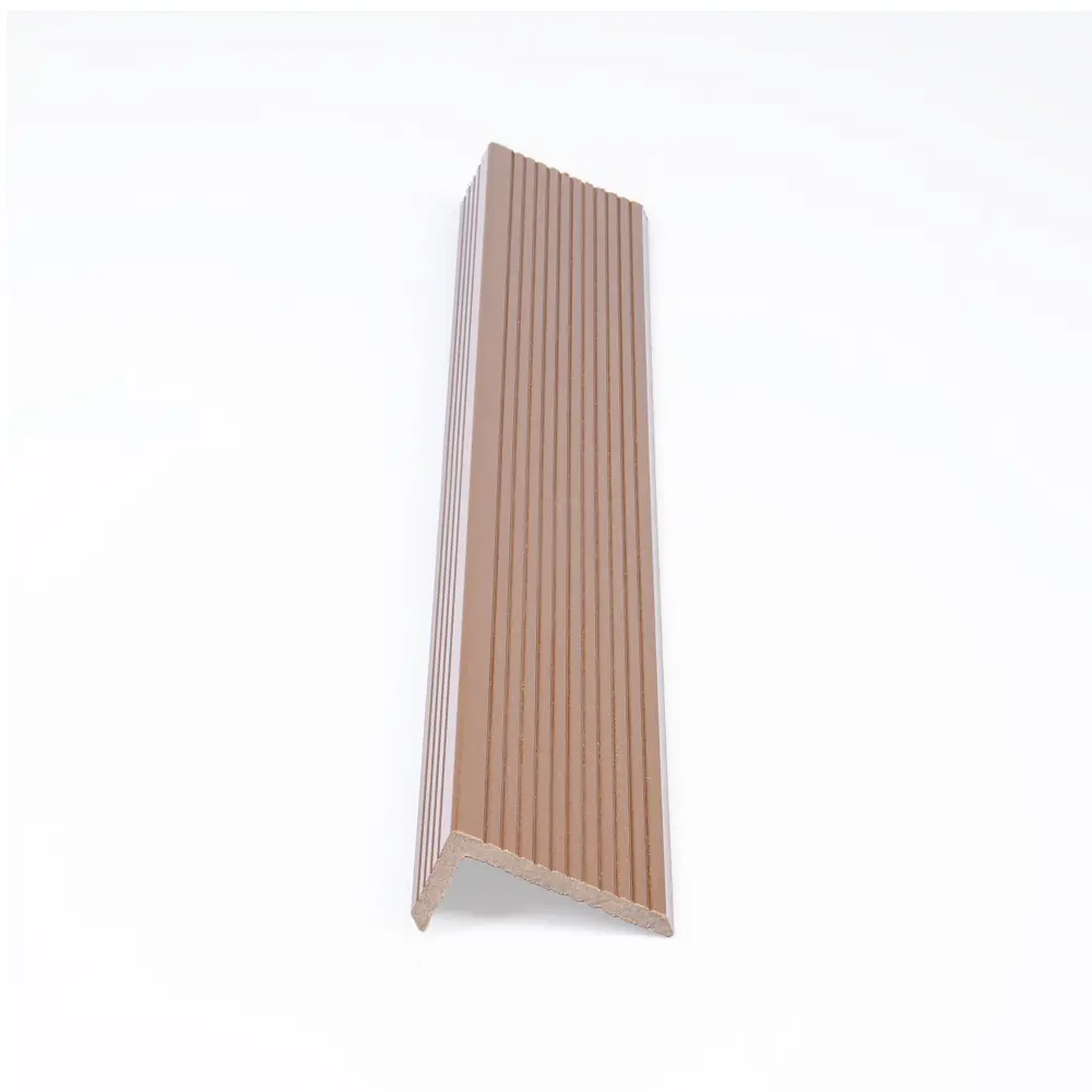 Уголок для террасной доски Groentec 70x35x3000 мм ДПК цвет дуб STLM-2132822