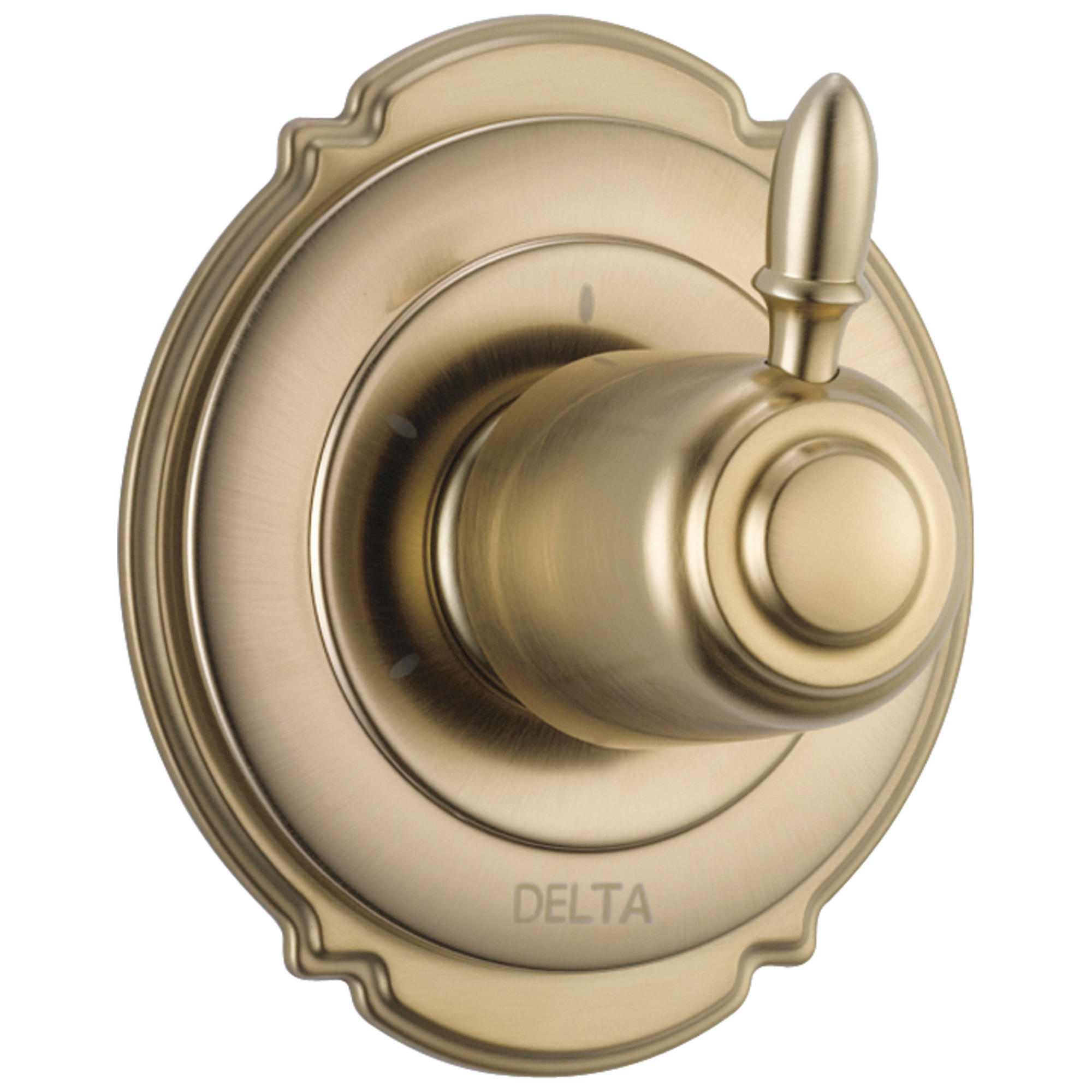 T11855-CZ 3-позиционная регулировка 2-портового дивертора Delta Faucet Victorian Шампанское бронза