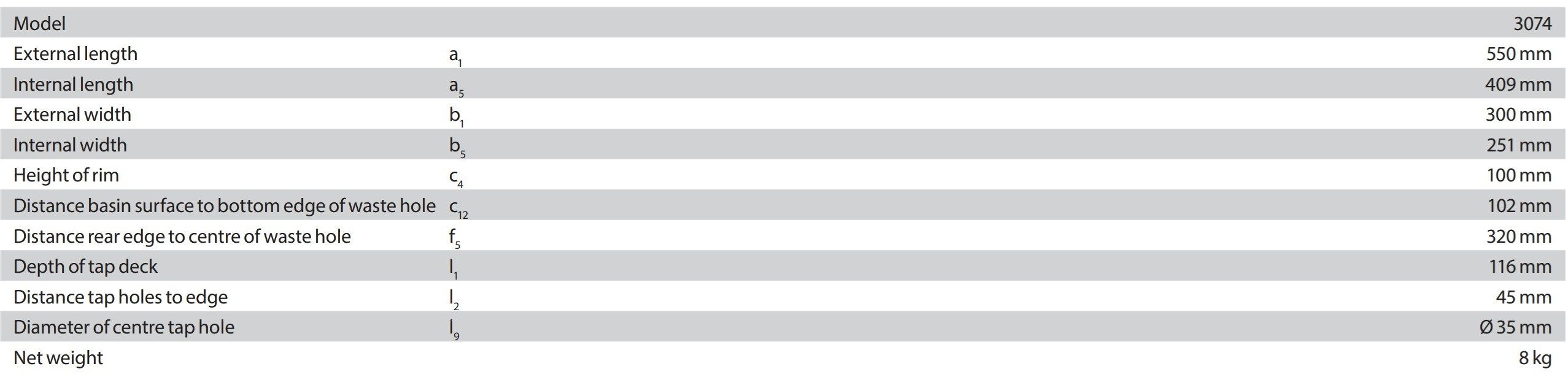 Эмалированная стальная столешница для мытья рук KALDEWEI конус ARCH-00090450 - Вид №3