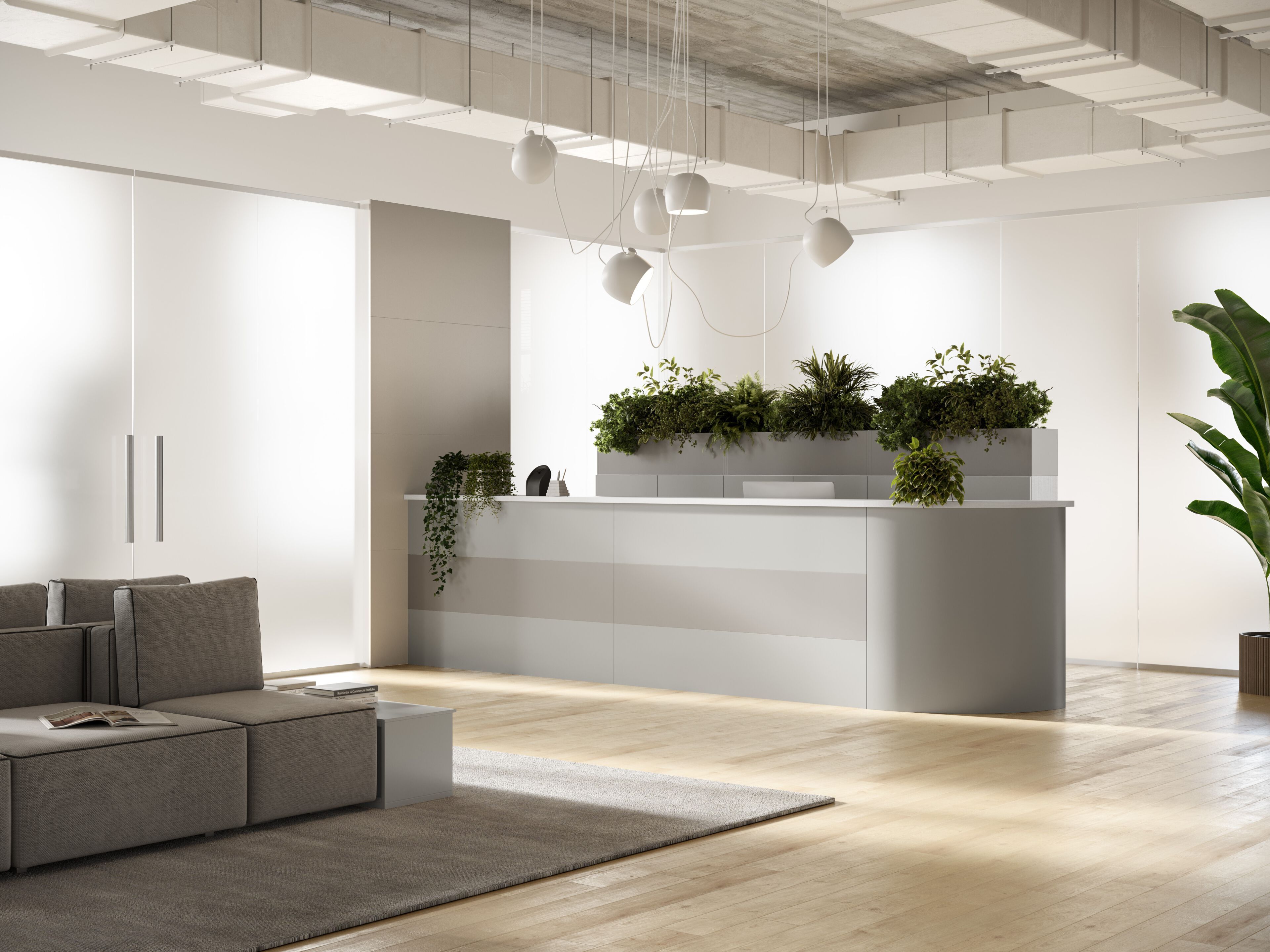 Banco reception Giessegi OfficeTime ARCH-00142496 - Вид №1