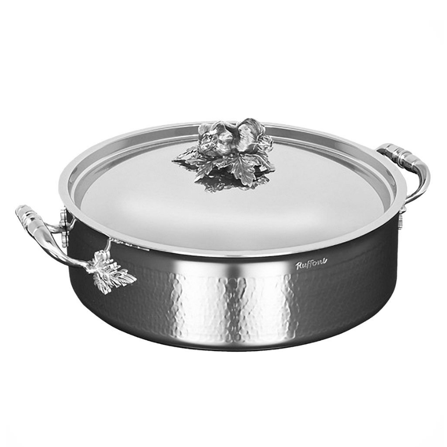 Кастрюля низкая Opus Prima OPA2609X, с крышкой, нержавеющая сталь, Ø26 см, 5 л Ruffoni H26RUFFONI - Вид №8