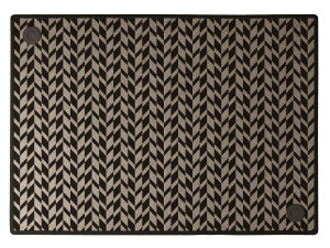 Прямоугольный ковер из шерсти и шелка