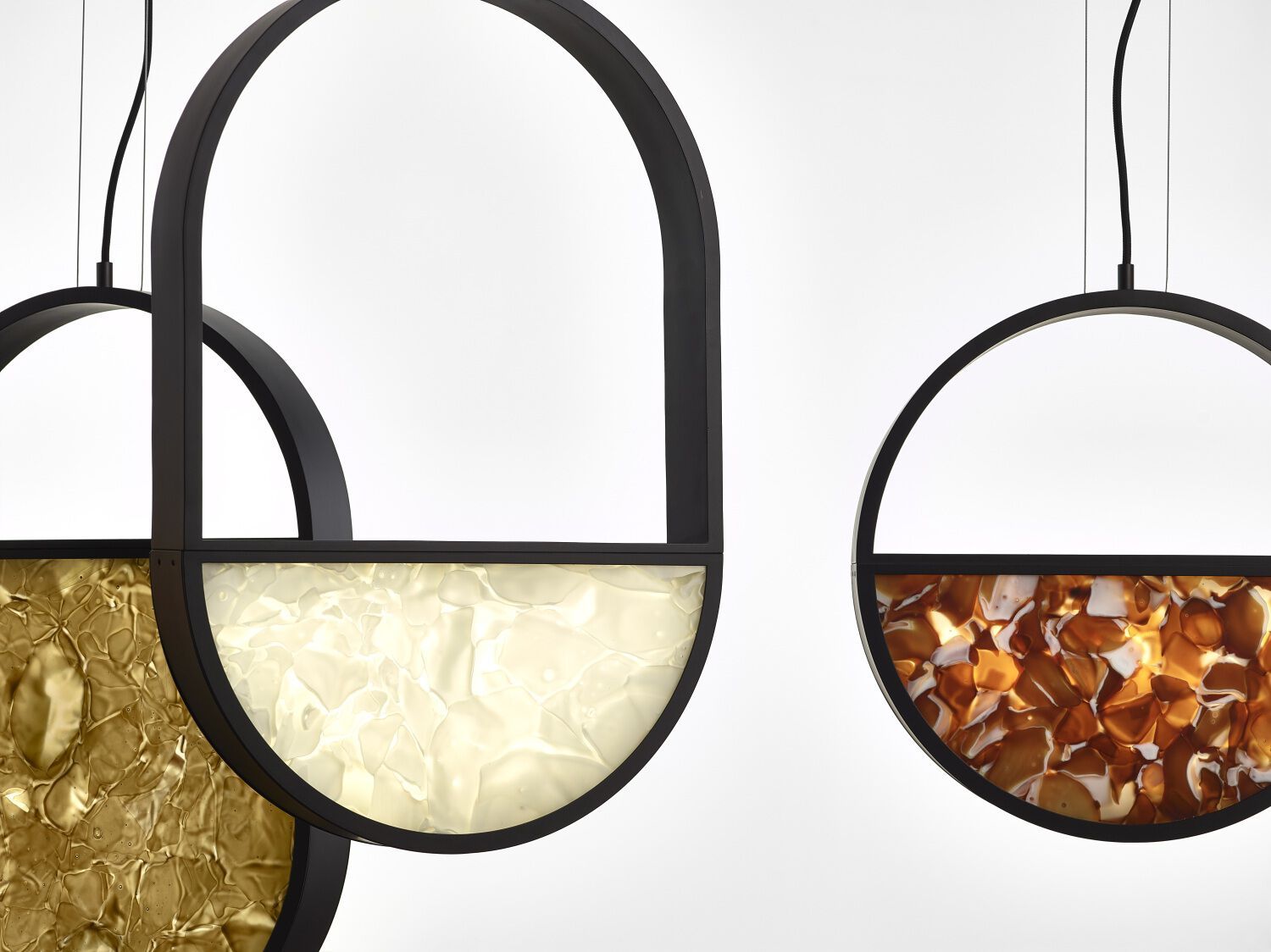 Стеклянный подвесной светильник BROKIS Геометрическая ARCH-00024113 - Вид №28