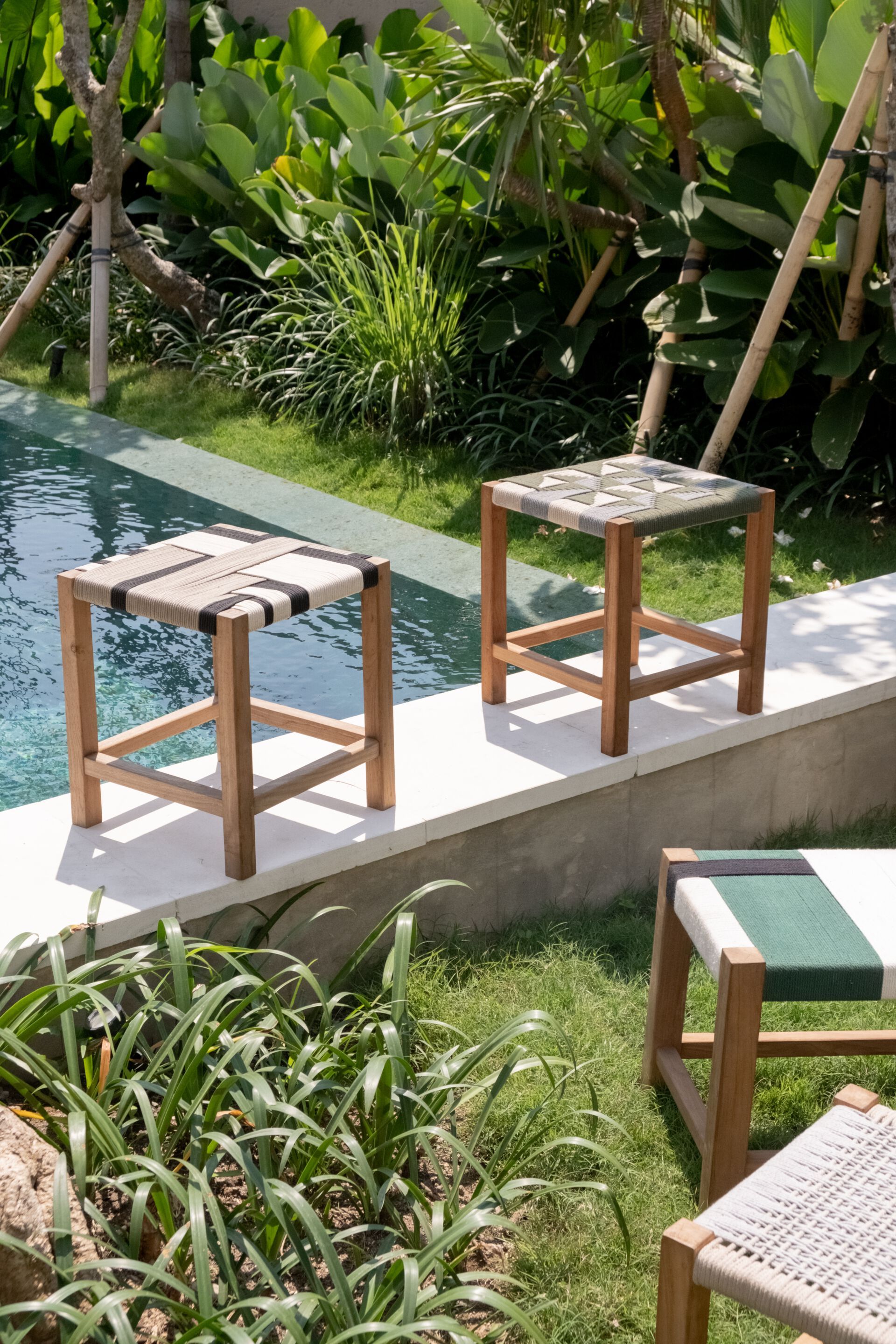 Низкий садовый стул из тикового дерева cbdesign Виареджо ARCH-00126657 - Вид №4