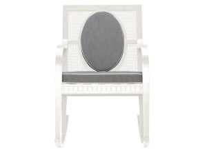 Алюминиевое кресло-качалка с порошковым покрытием с подлокотниками