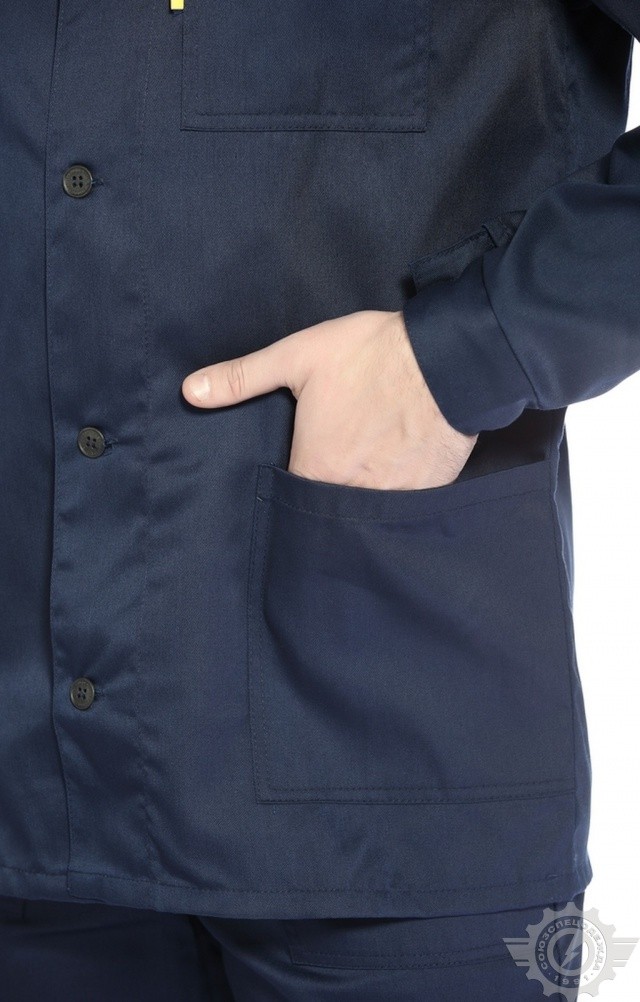 61008 Костюм "Труд-2" темно-синий  Летняя спецодежда  размер 52-54/158-164  - Вид №11