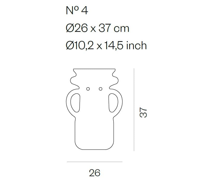 Низкий терракотовый садовый горшок BD Barcelona GARDENIAS N.4 ARCH-00103459 - Вид №8