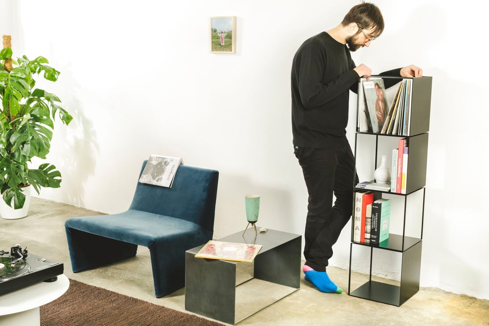 Железный журнальный столик / сиденье Ripa Fun House ARCH-00091106 - Вид №1