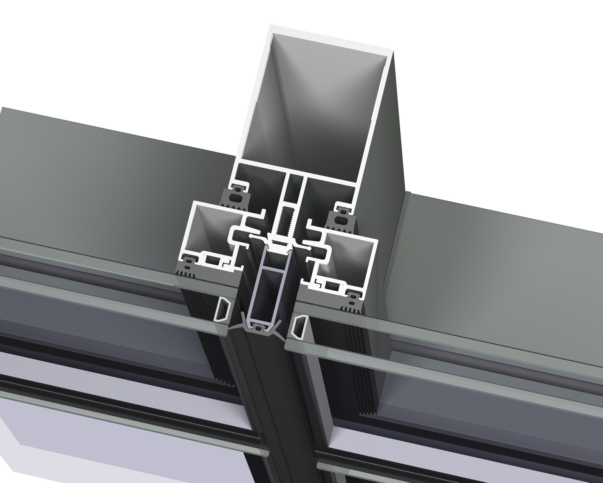 Алюминиевая система навесной стены Reynaers Aluminium ConceptWall ARCH-00119220 - Вид №19