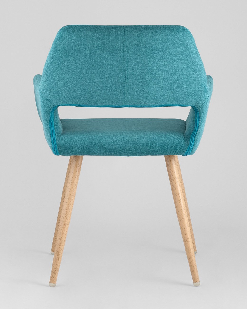 Стул с подлокотниками мягкий мятный "Кромвель" STOOL GROUP ДИЗАЙНЕРСКИЕ 00-3881958 Голубой  - Вид №4