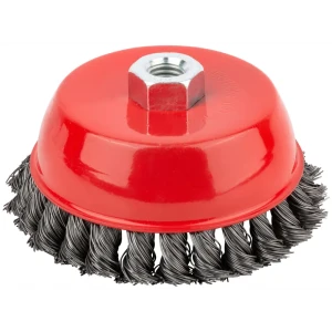 Корщетка чашечная для дрели Курс 39044, 125 мм