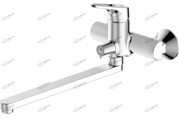 Смеситель для ванны излив 300 мм БЕЗ аксессуаров DROP-D F648162C-01A bravat