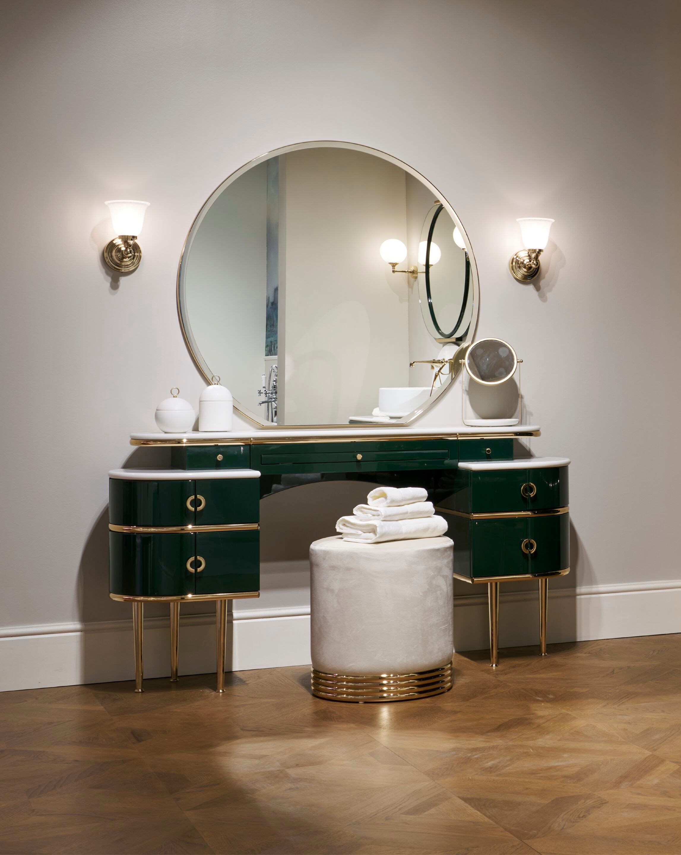 Круглый пуф из ткани Devon&Devon Zelda ARCH-00094443 - Вид №4