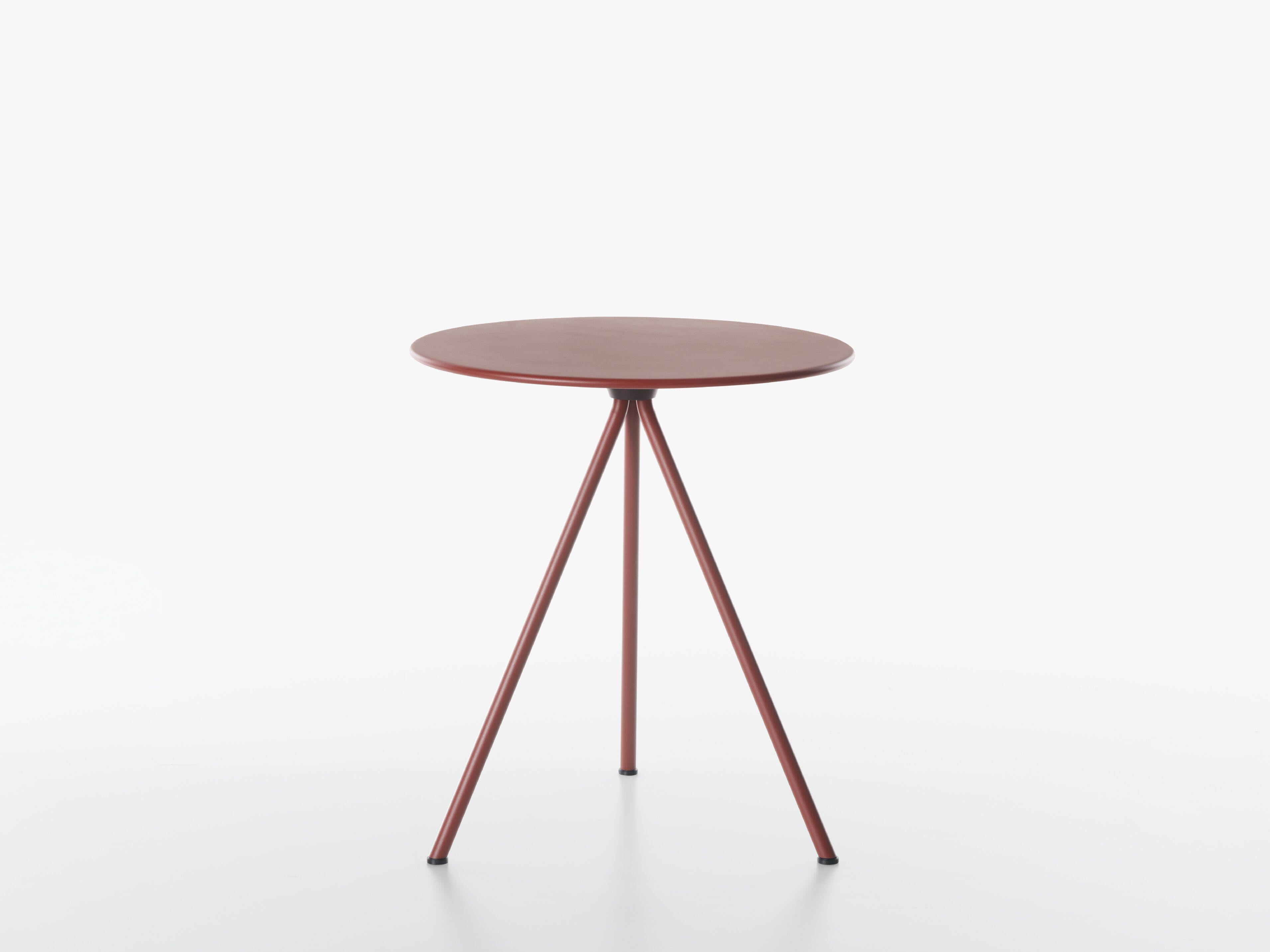 Круглый складной стол с металлическим откидным верхом Plank Randevu ARCH-00048813 - Вид №2