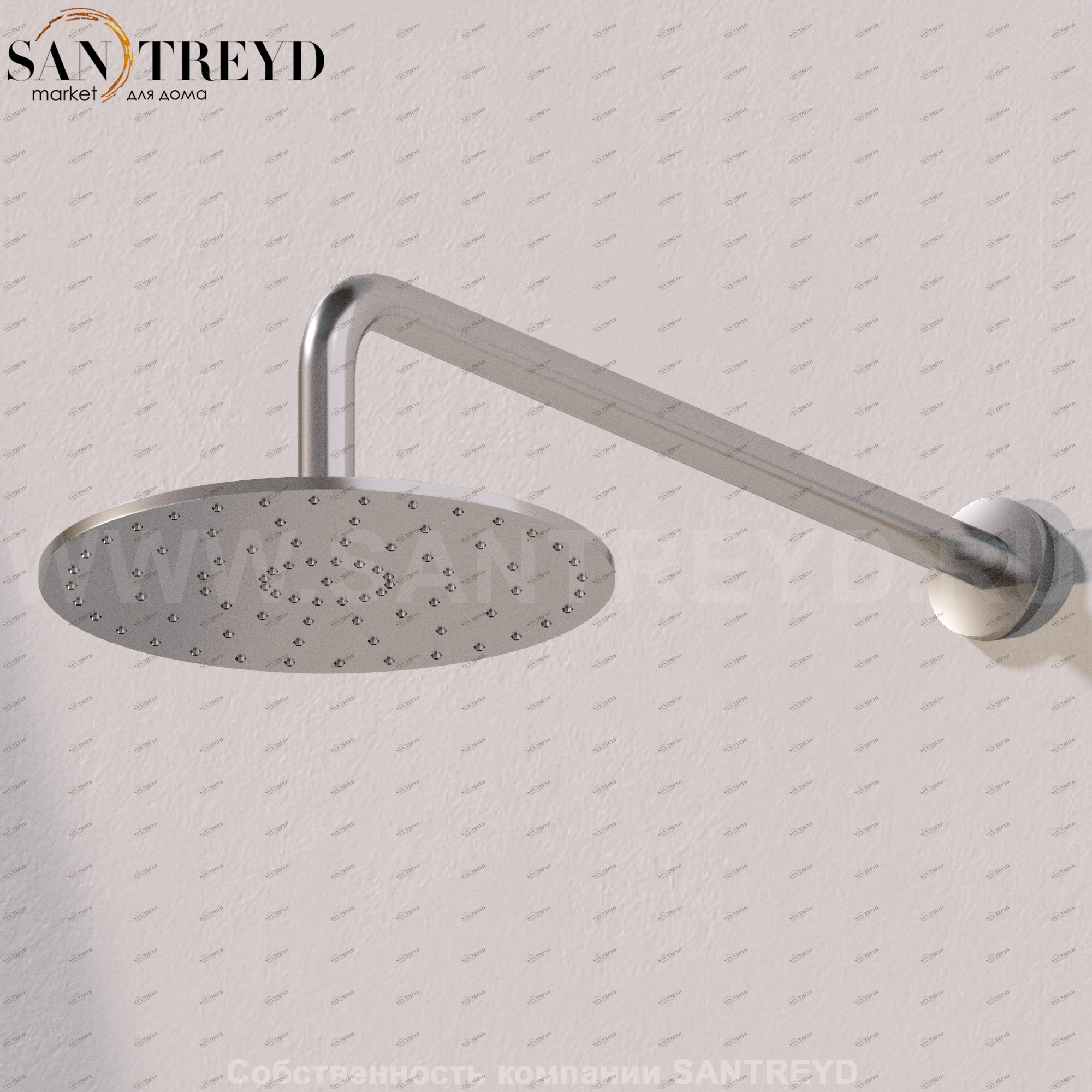 Flaminia X1 Лейка хромированная X12084 Ceramica Flaminia