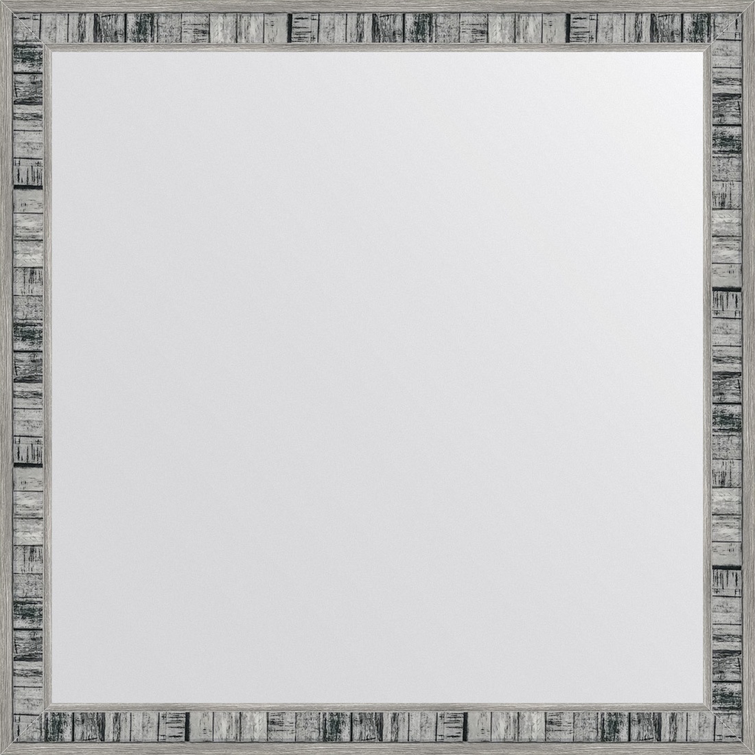 BY 7498 Зеркало в багетной раме - состаренное дерево 50 mm EVOFORM Definite