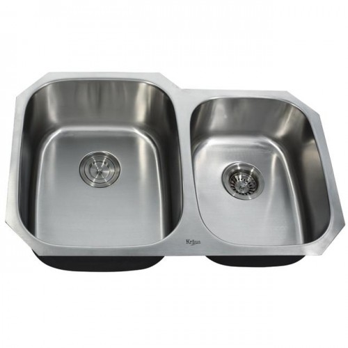 KBU24-KPF2230ORB-KSD30ORB Накладная раковина на столешницу  прямоугольная Krausru  - Вид №6