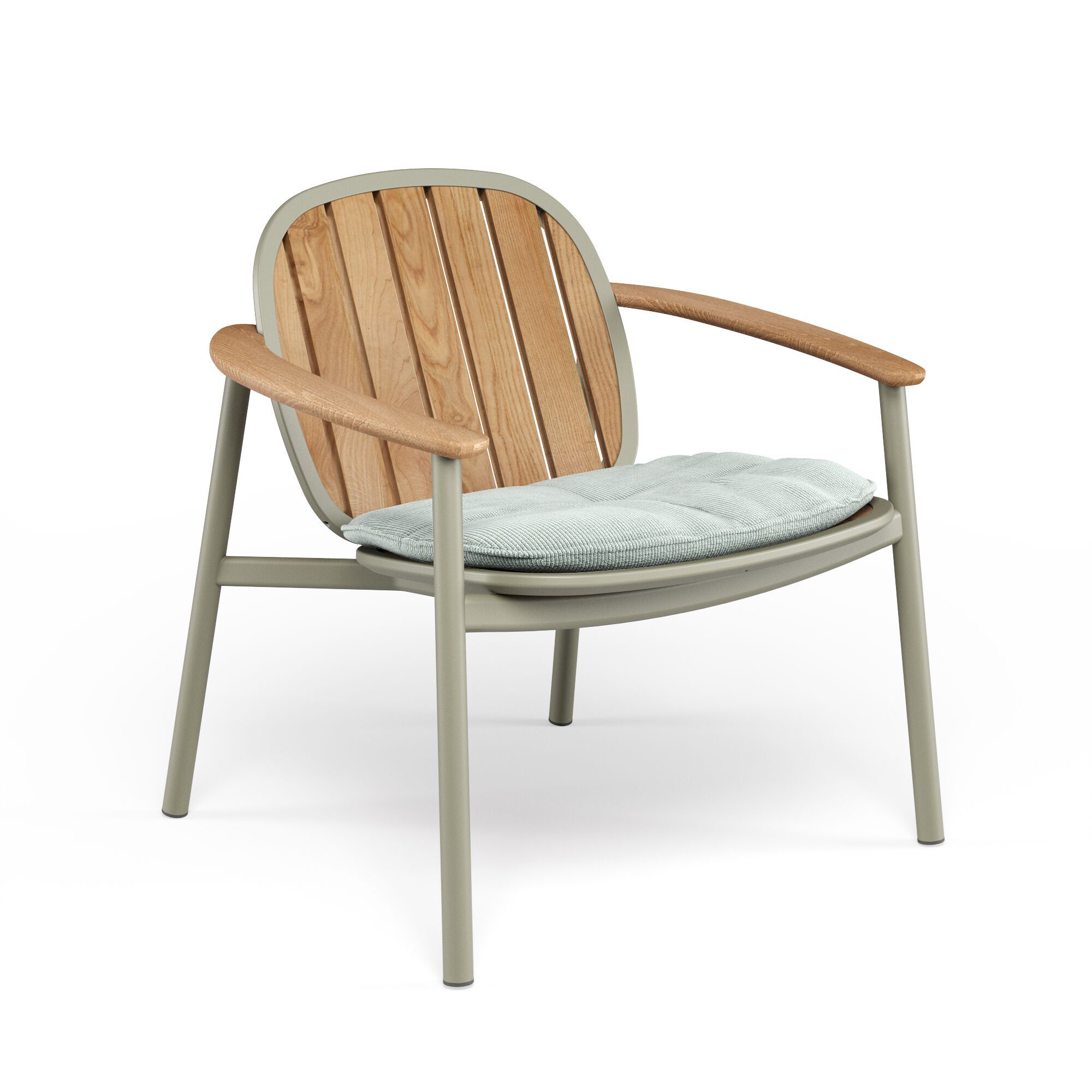 Садовое кресло из тикового дерева с подлокотниками emu Twins ARCH-00011014 - Вид №5