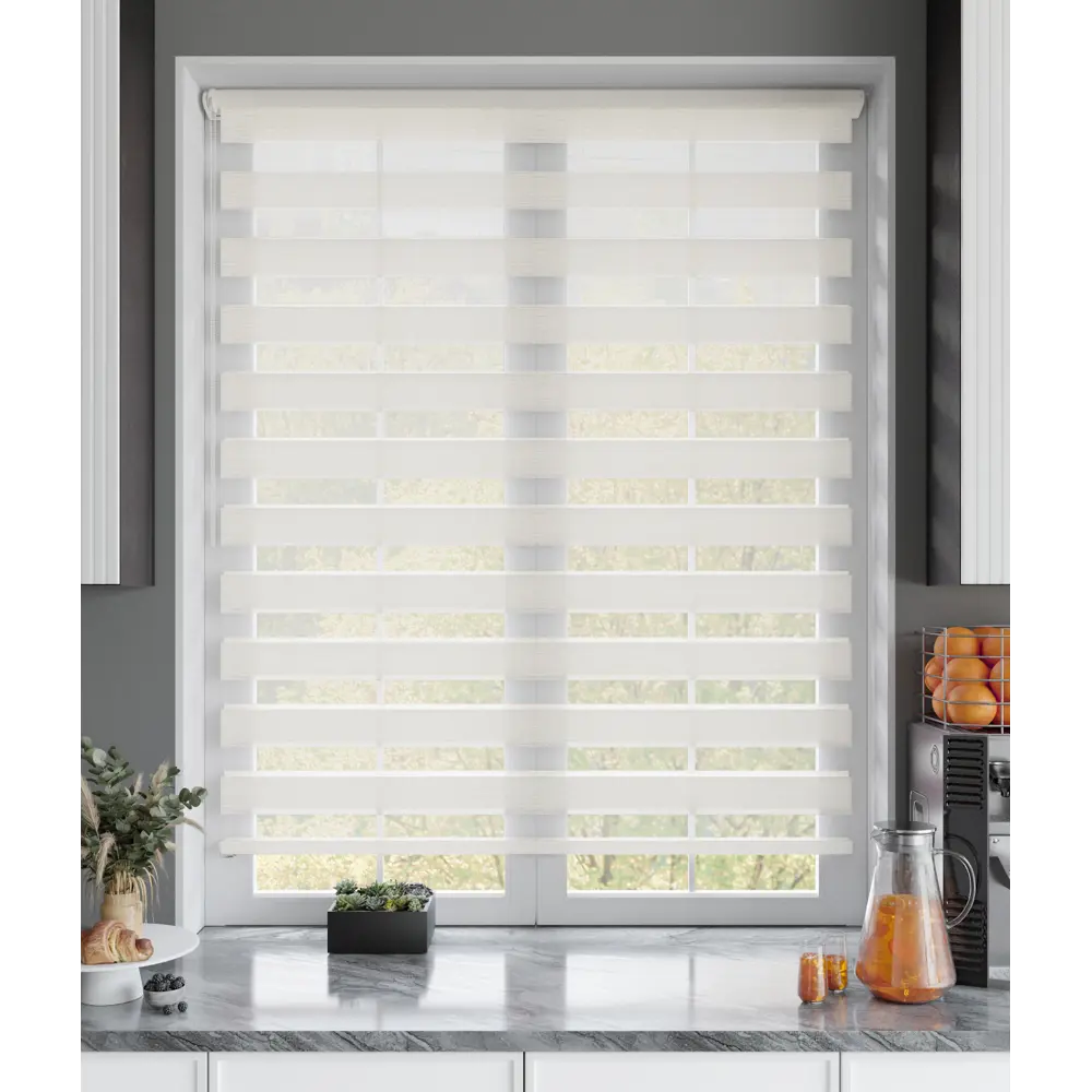 Рулонная штора день-ночь MIAMOZA Москва 55×160 см бежевая 89411432 STLM-1566080 - Вид №7