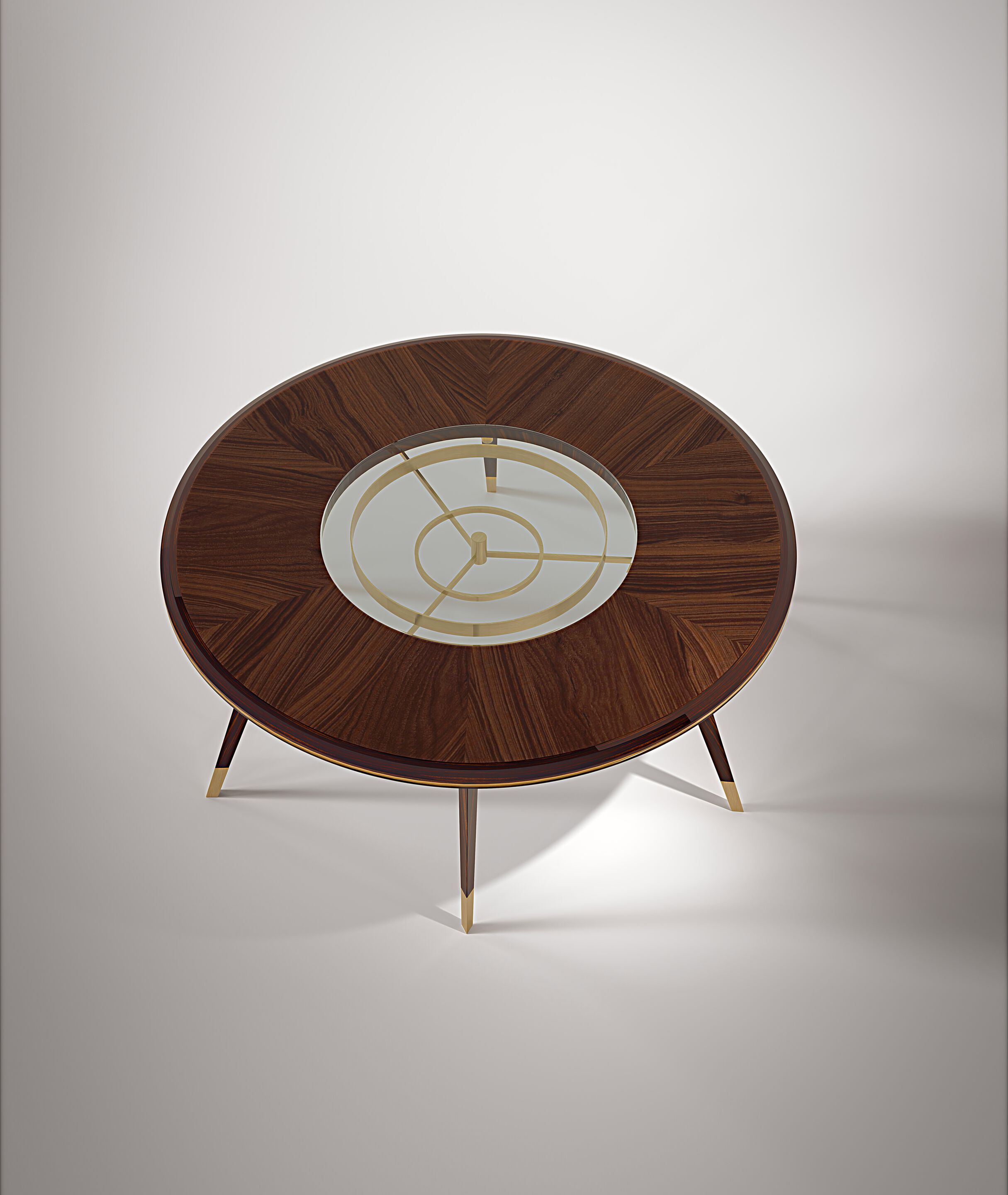 Круглый деревянный обеденный стол Roman & Co RADCLIFF ARCH-00122097 - Вид №1