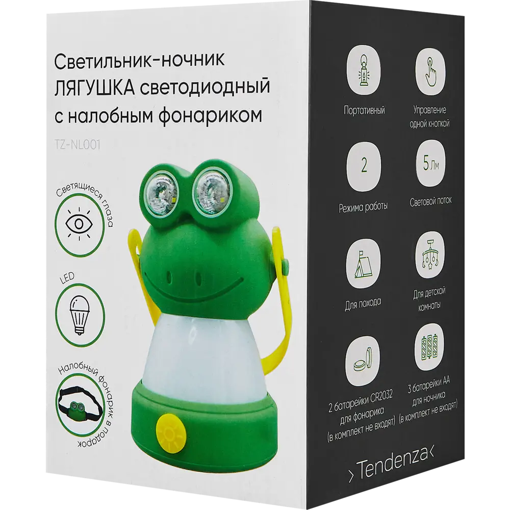 Santreyd Ночник-лягушка со светодиодной подсветкой и налобным фонариком 89347127 STLM-0914383 - Вид №15