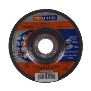 Круг отрезной по металлу Dexter, тип 42, 115x3.2x22.2 мм 13240142 STLM-2198351