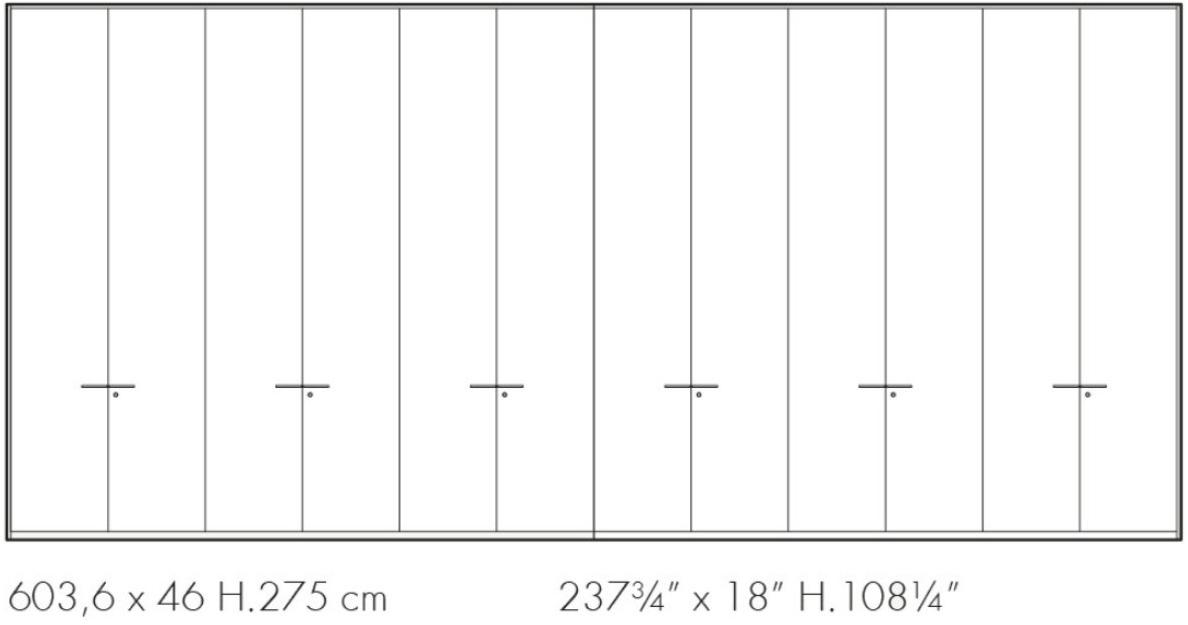 Bralco Высокий офисный шкаф из меламина с распашными дверцами Winglet sun-id-1381970 - Вид №1