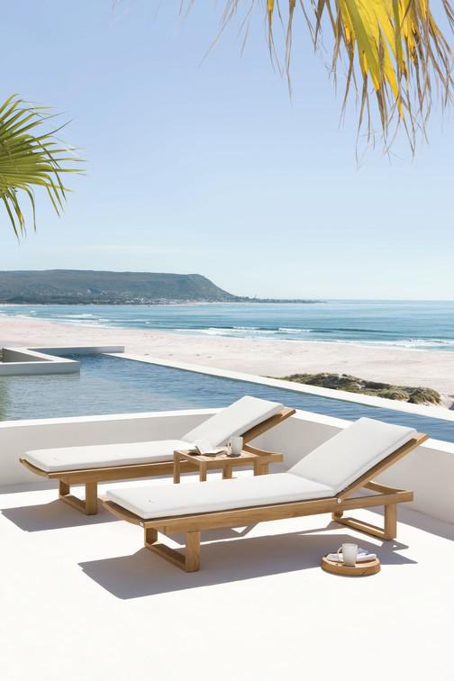 MNST1083 Журнальные столики teak ⌀155см Manutti Siena - Вид №2