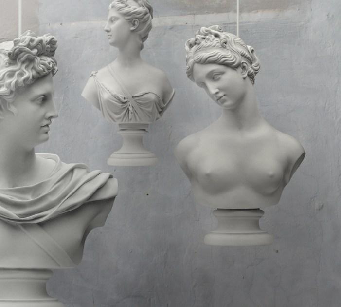 Mineheart Светодиодный подвесной светильник из мрамора  Lig/023  - Вид №1