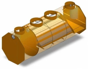 Betoncablo Графин для твердых частиц 99 decantatori di particolato