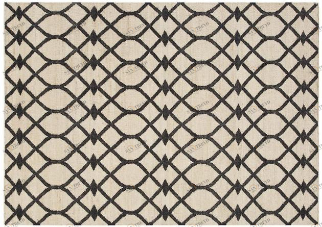 GAN Прямоугольный коврик с геометрическими мотивами Kilim sun-id-1415862